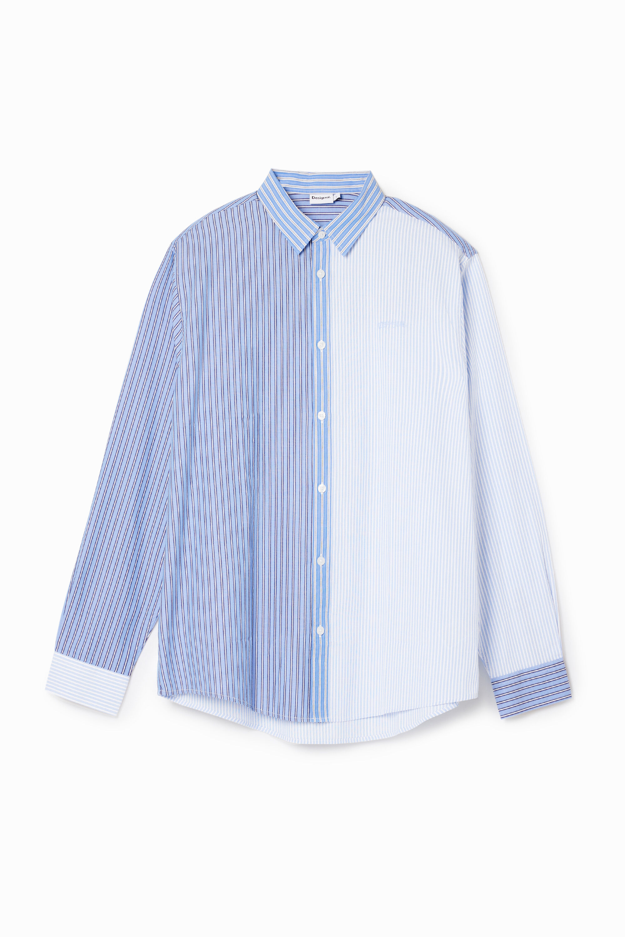 Camisa Desigual de Raya Diplomática para Hombre