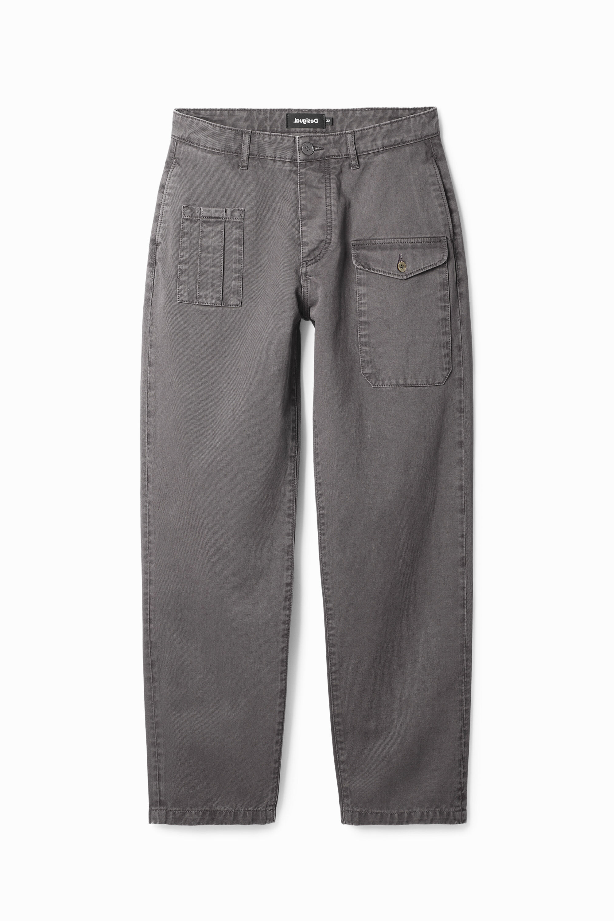 Pantalón recto cargo de hombre Desigual