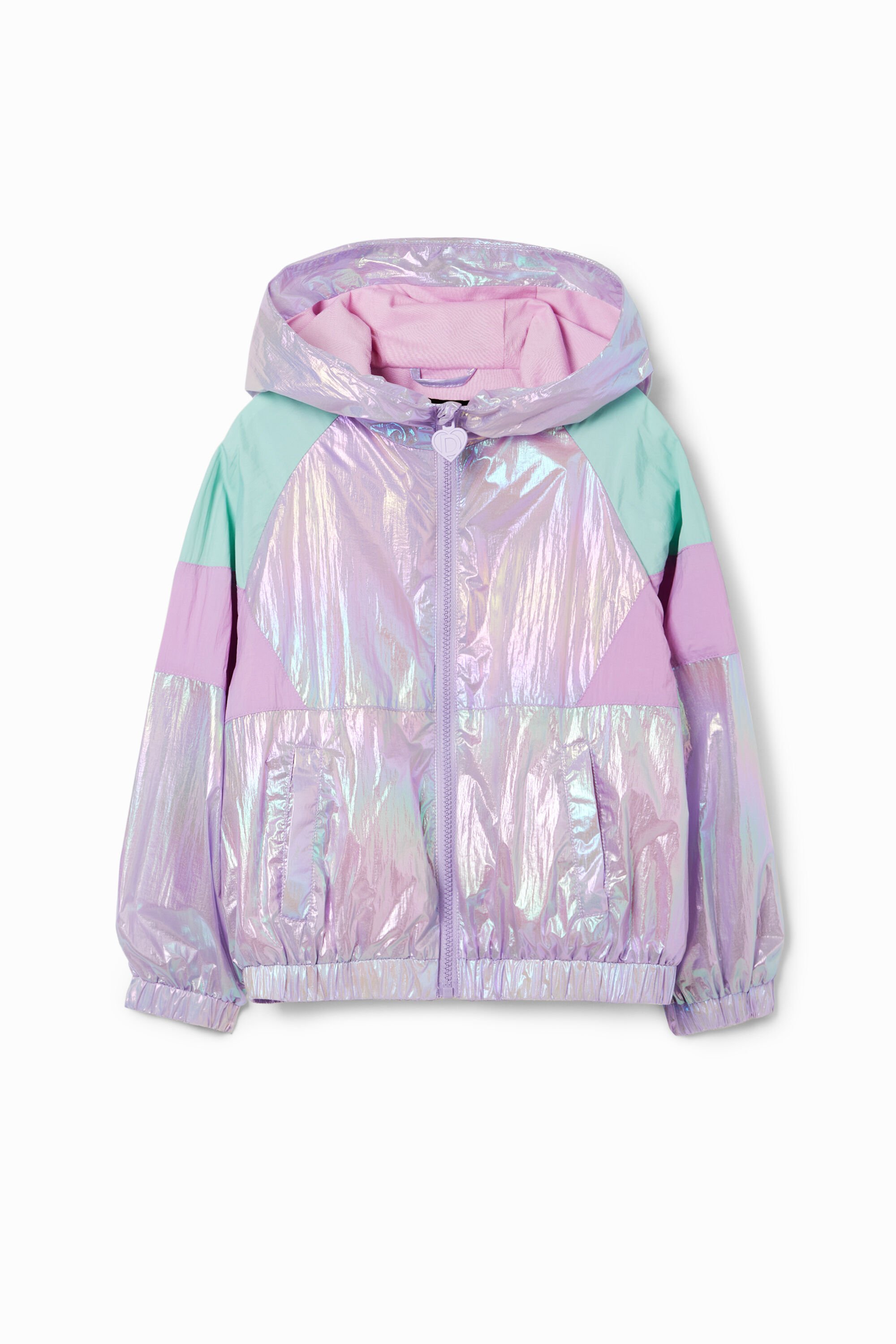 Chaqueta Desigual Patch Iridescente Hombre