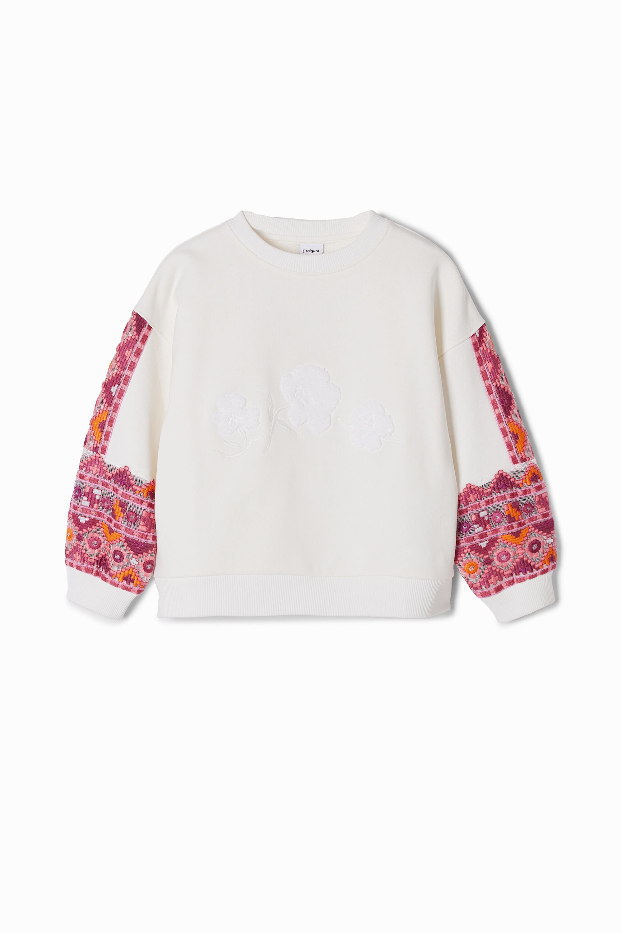 Sudadera abullonada con bordados de Desigual para hombre