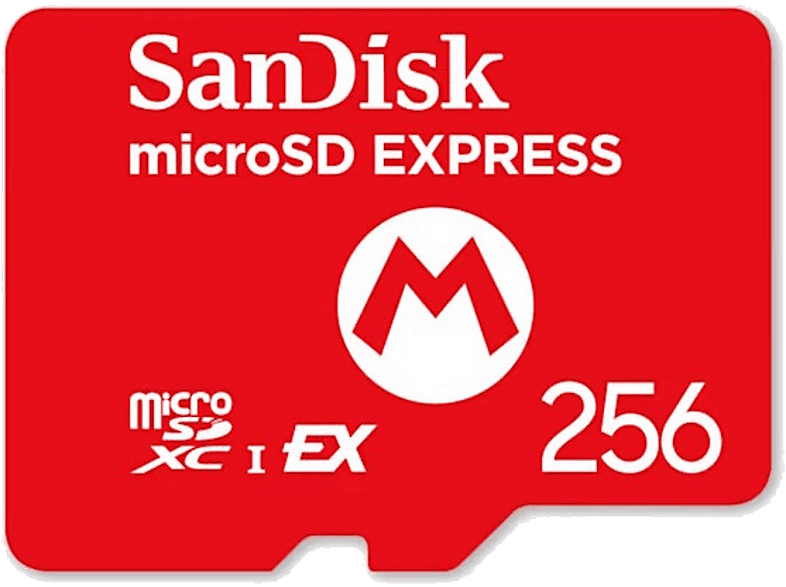 Tarjeta MicroSD SanDisk Express 256 GB para Nintendo