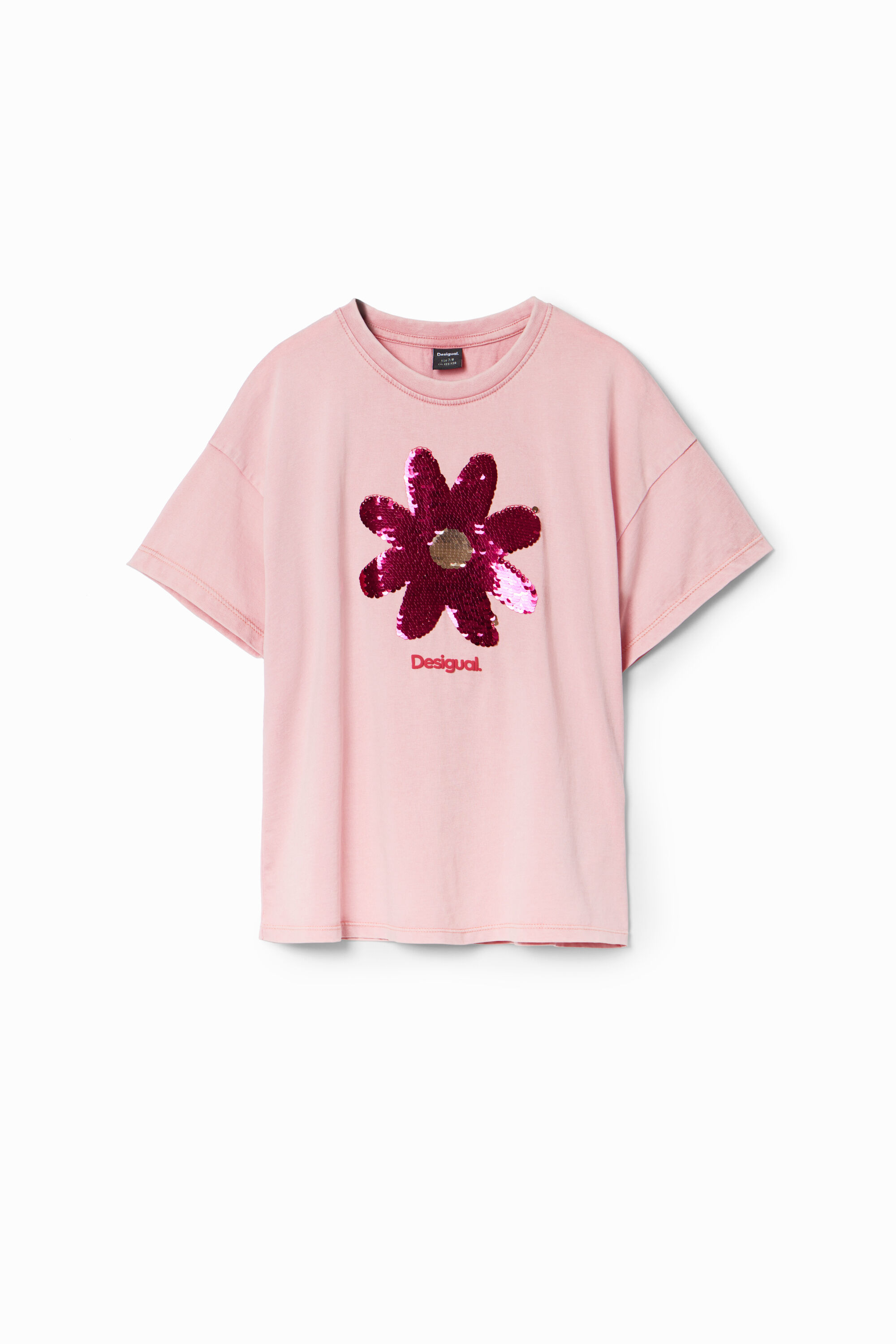Desigual Camiseta con Lentejuelas Desigual Camiseta con Lentejuelas