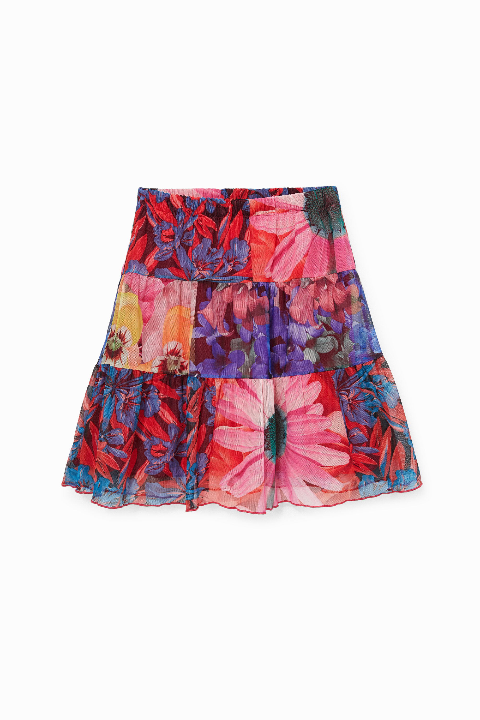 Falda floral Desigual