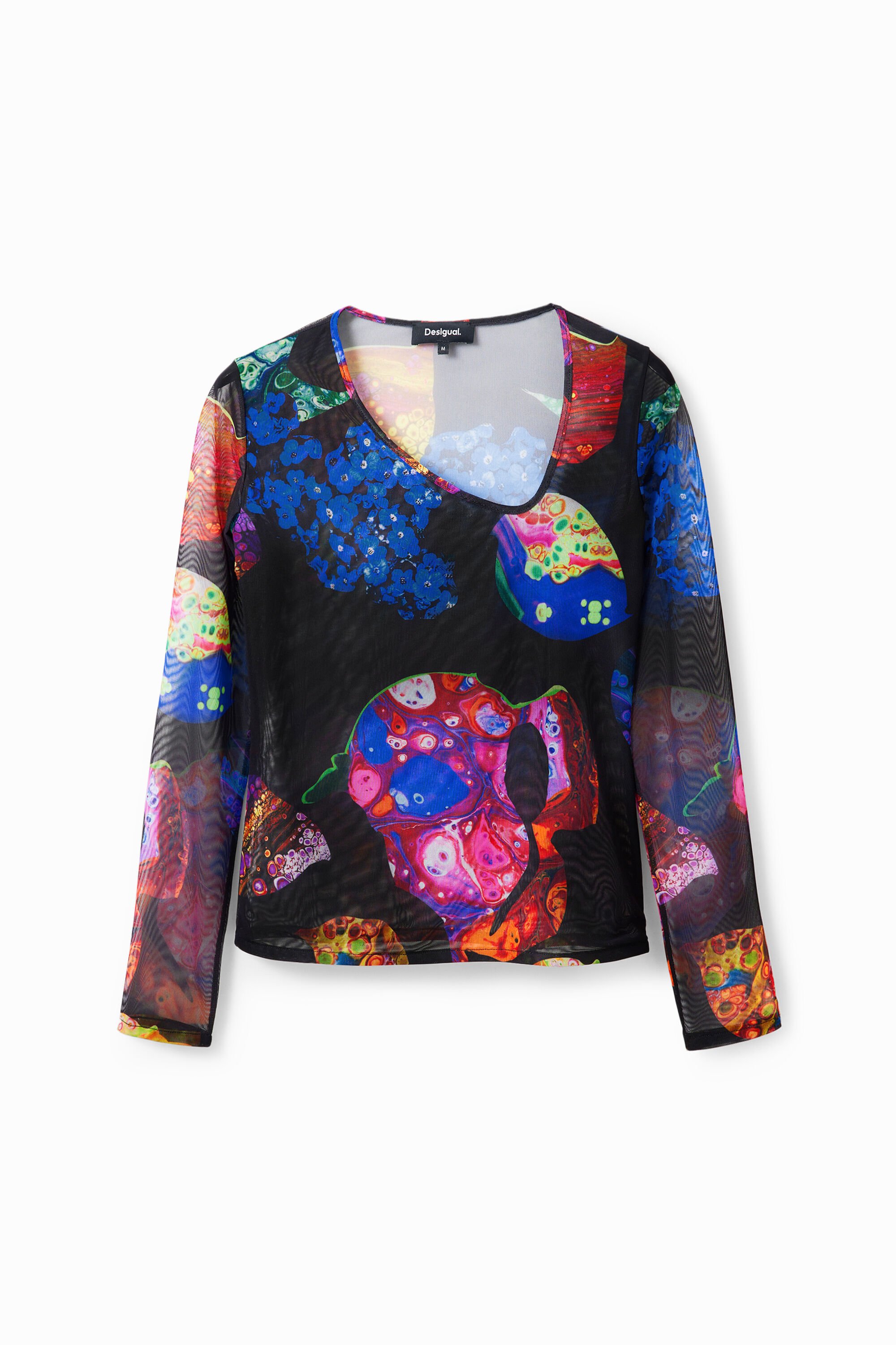 Camiseta Desigual con detalle Christian Lacroix