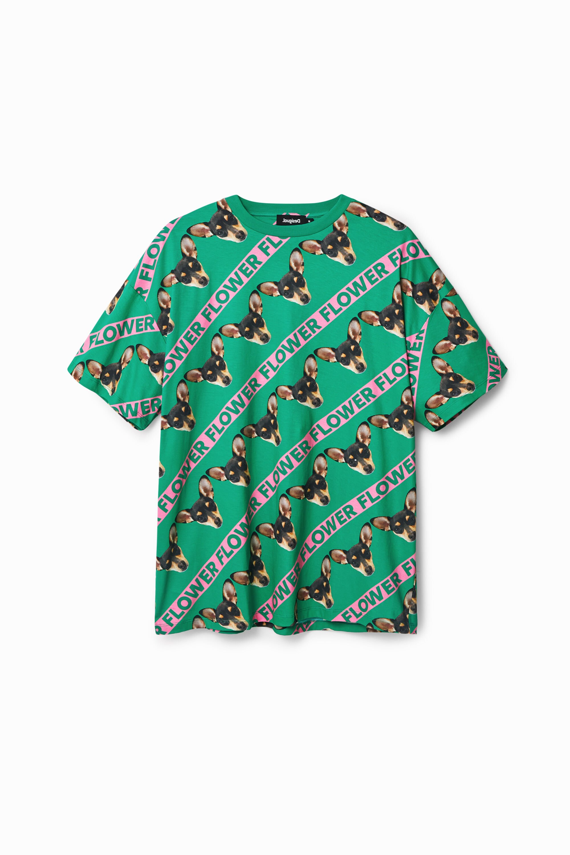 Camiseta oversize unisex Desigual Johnson Hartig