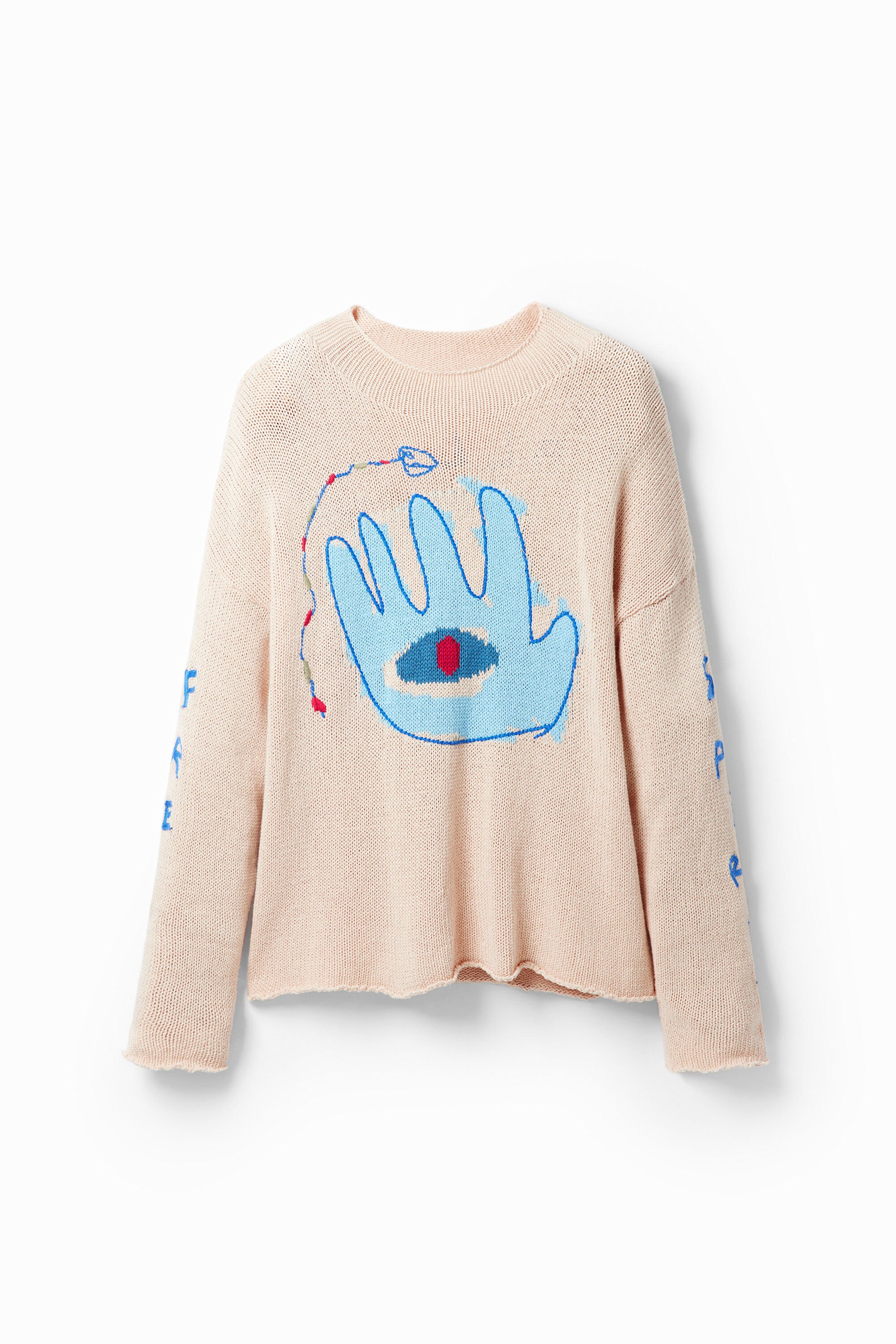 Jersey Desigual "Mano de Fátima" para Hombre Jersey Desigual "Mano de Fátima" para Hombre