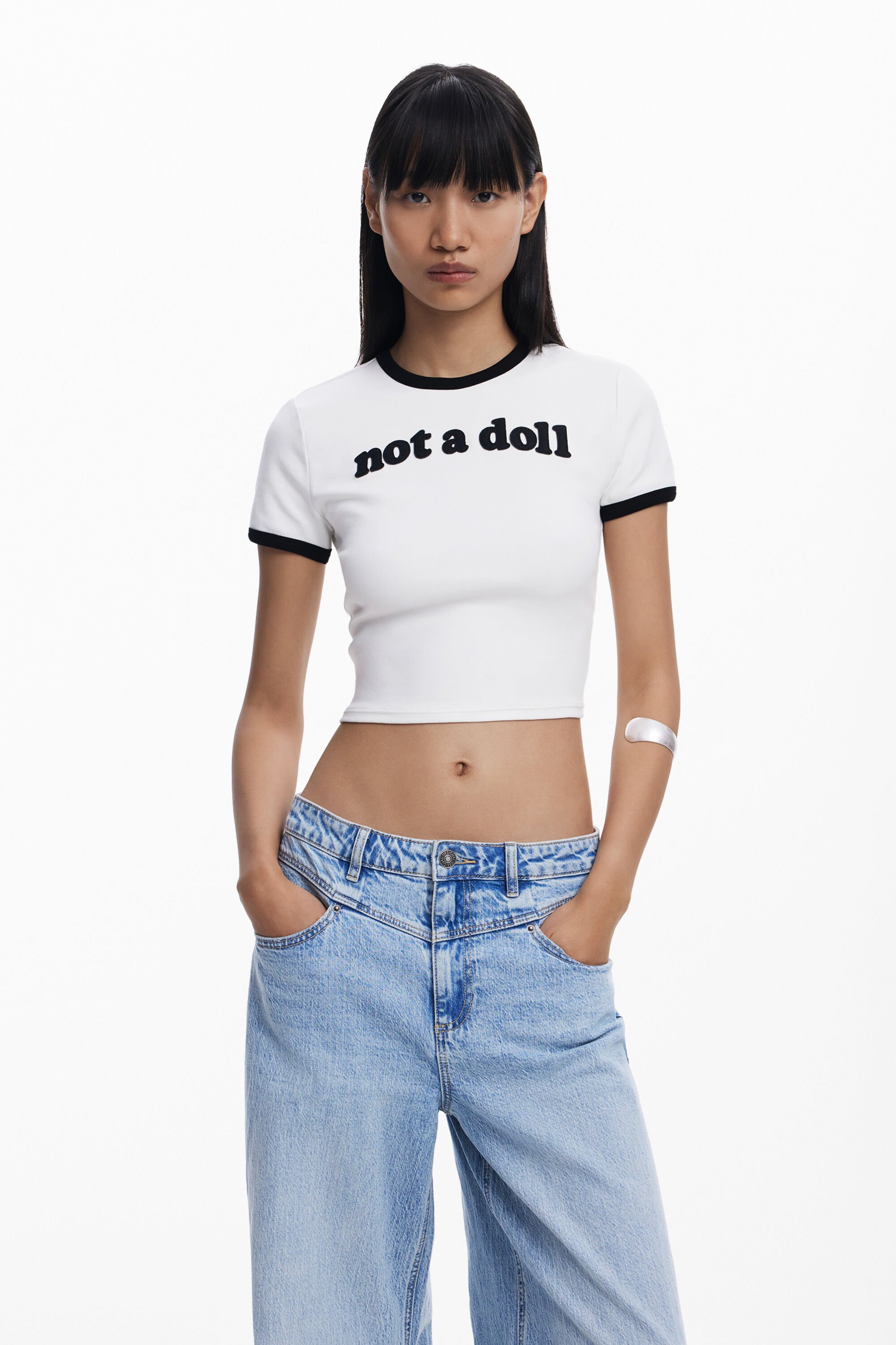 Camiseta Desigual "Not a Doll" para Hombre