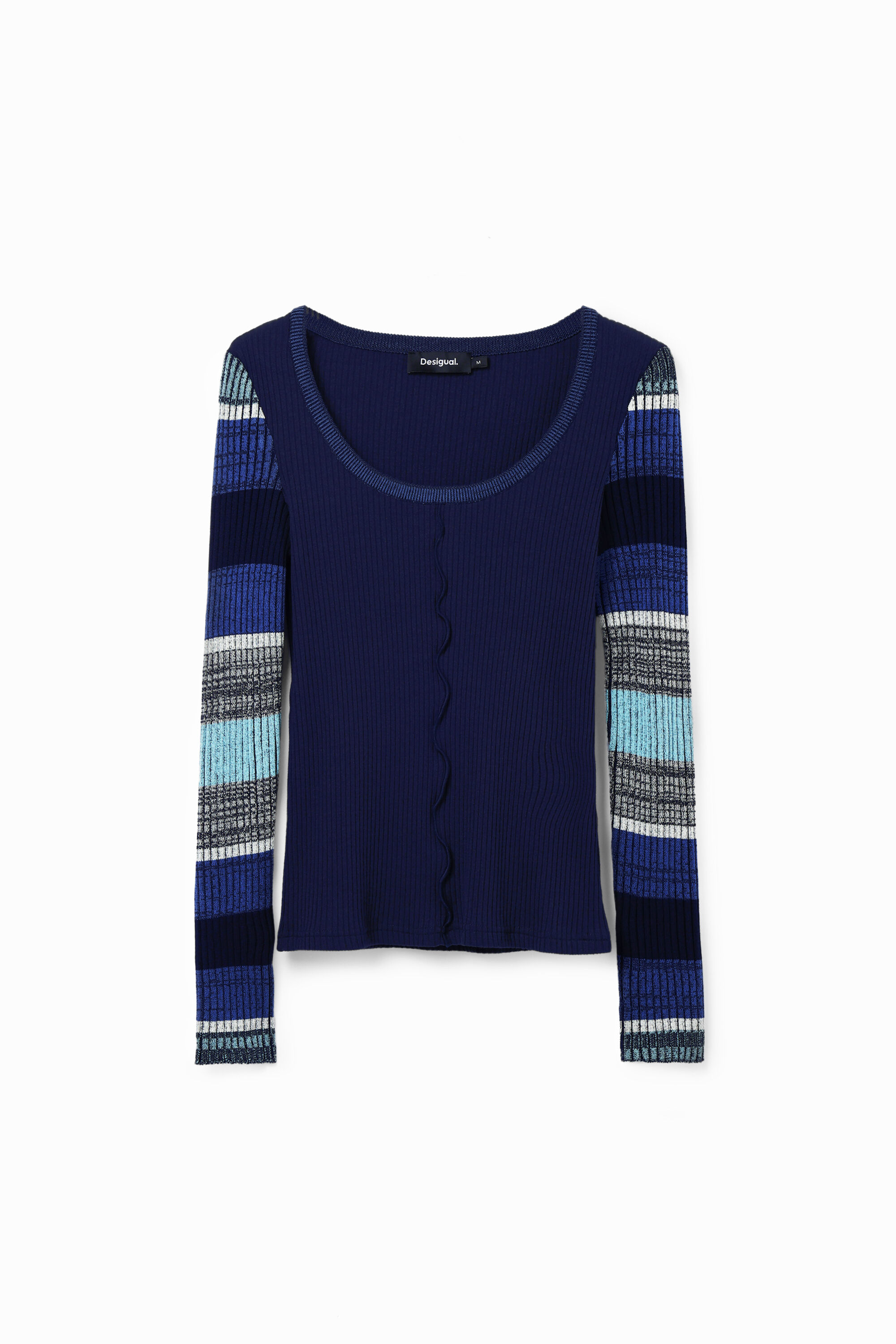 Desigual Camiseta Canalé Rayas Hombre