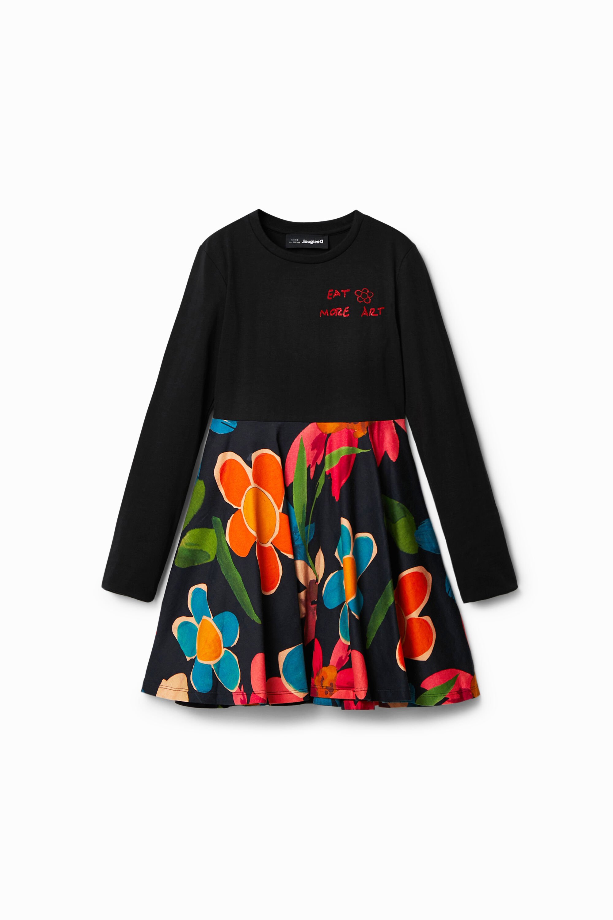 Vestido dos en uno floral fehombre Desigual