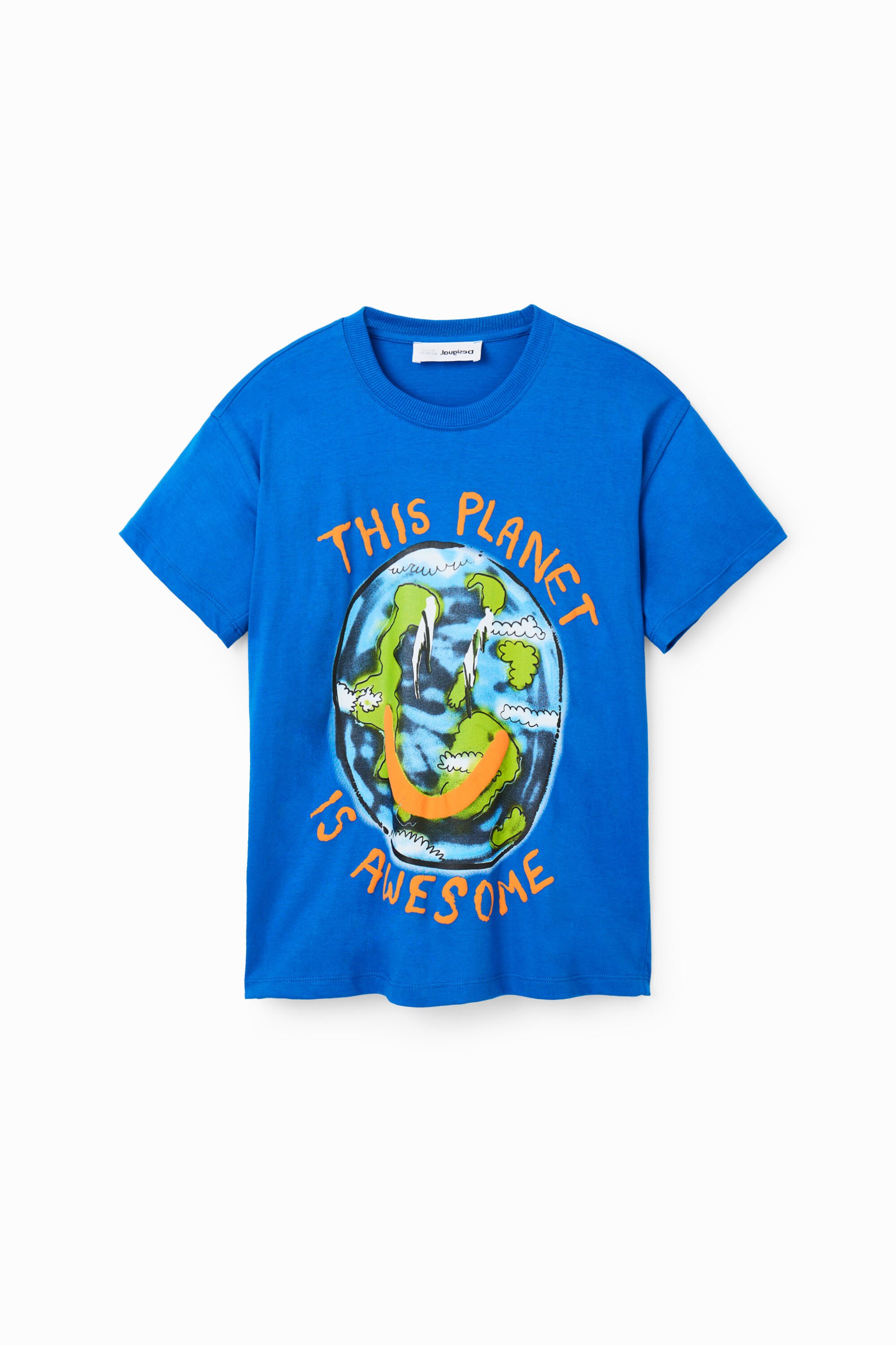Camiseta oversize Planet hombre Desigual