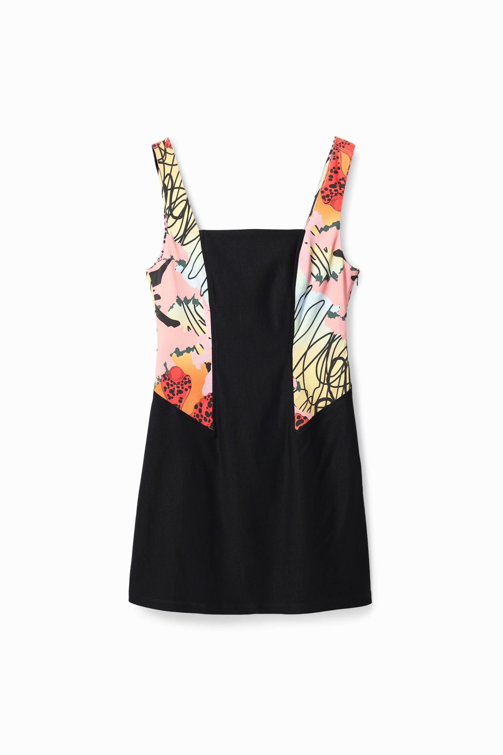 Vestido Mini Orquídeas Christian Lacroix