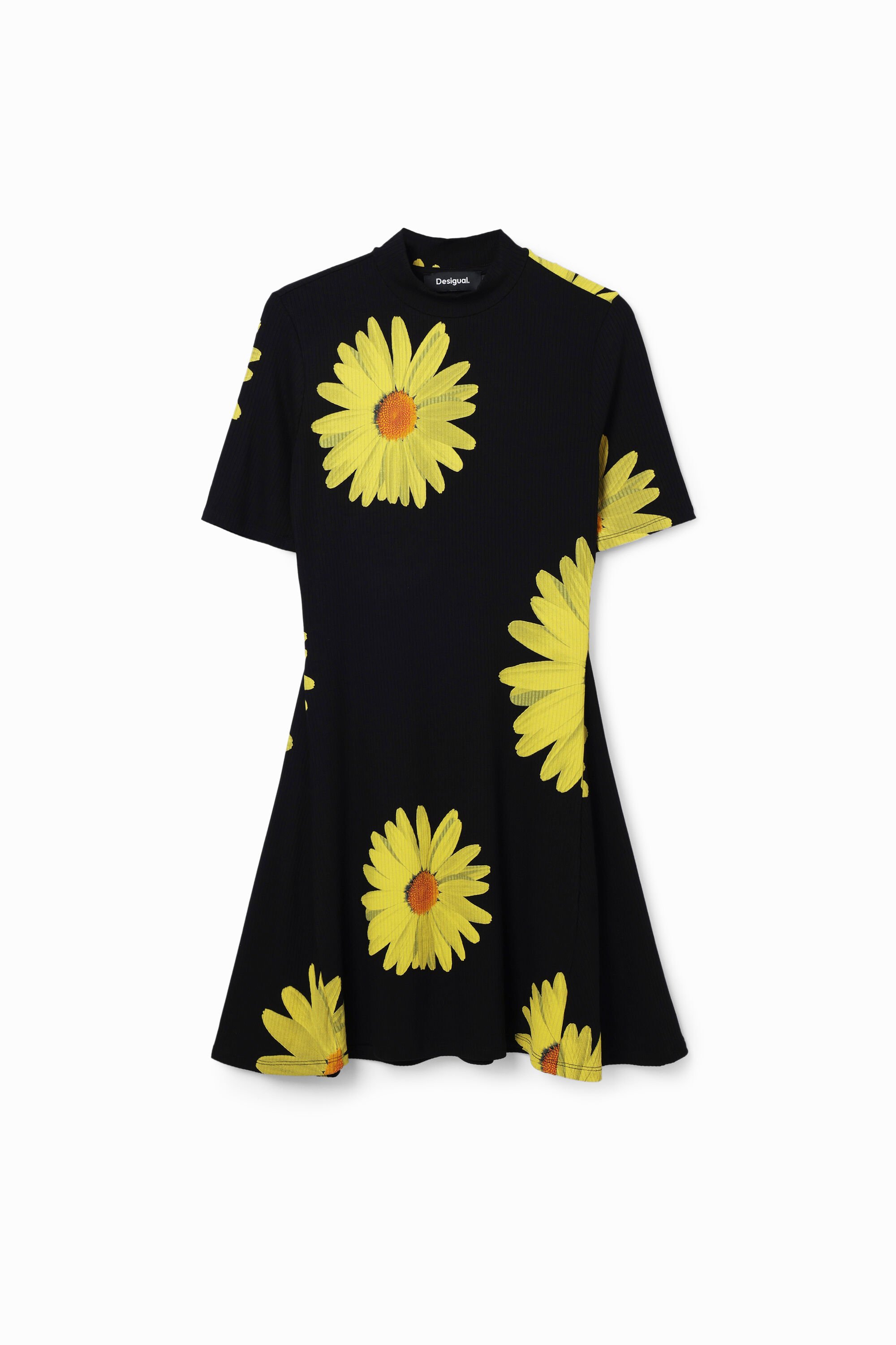 Vestido corto Desigual "Margaritas" de Christian Lacroix