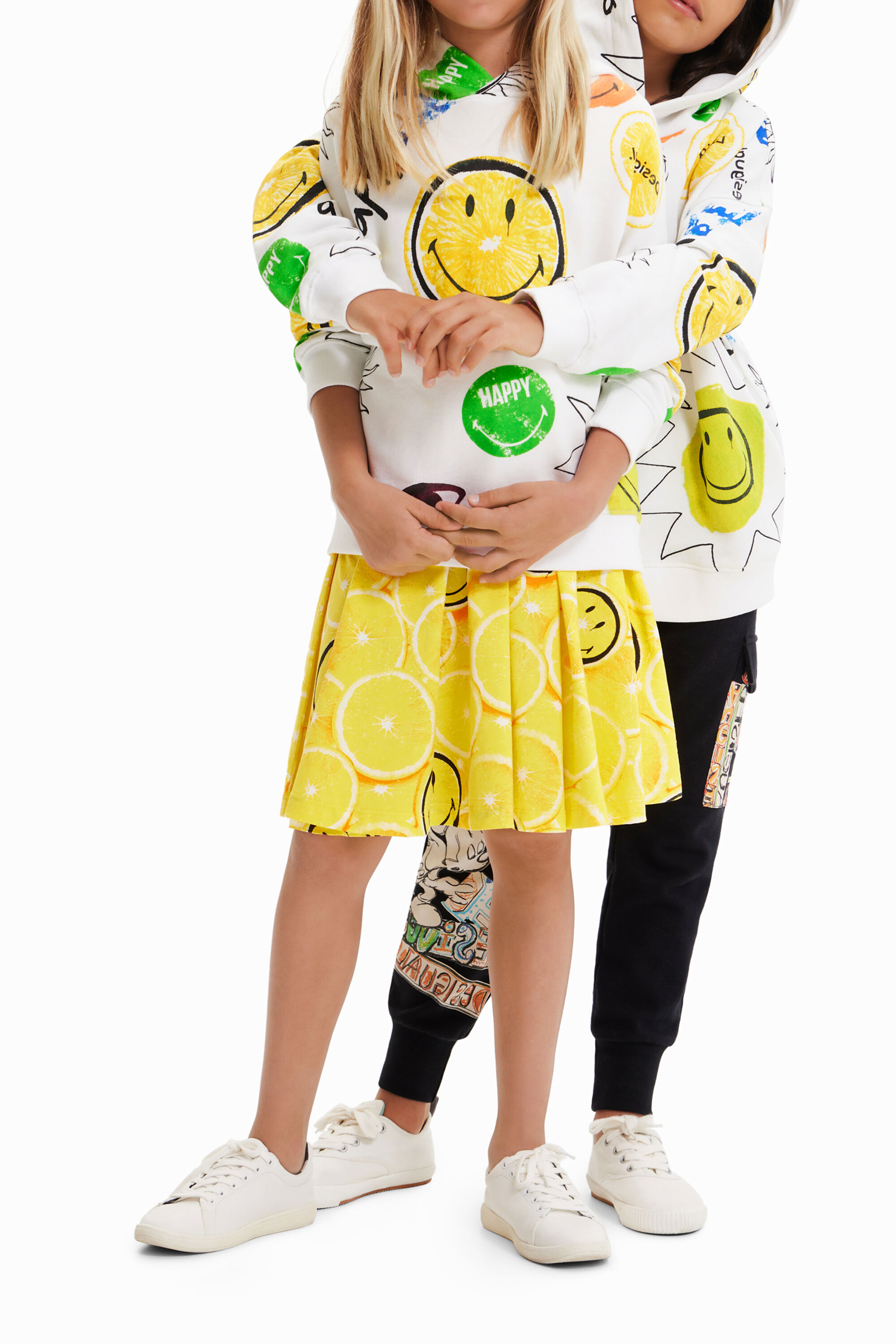 Sudadera Desigual oversize Smiley® para hombre