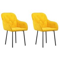 Silla de Comedor de Terciopelo