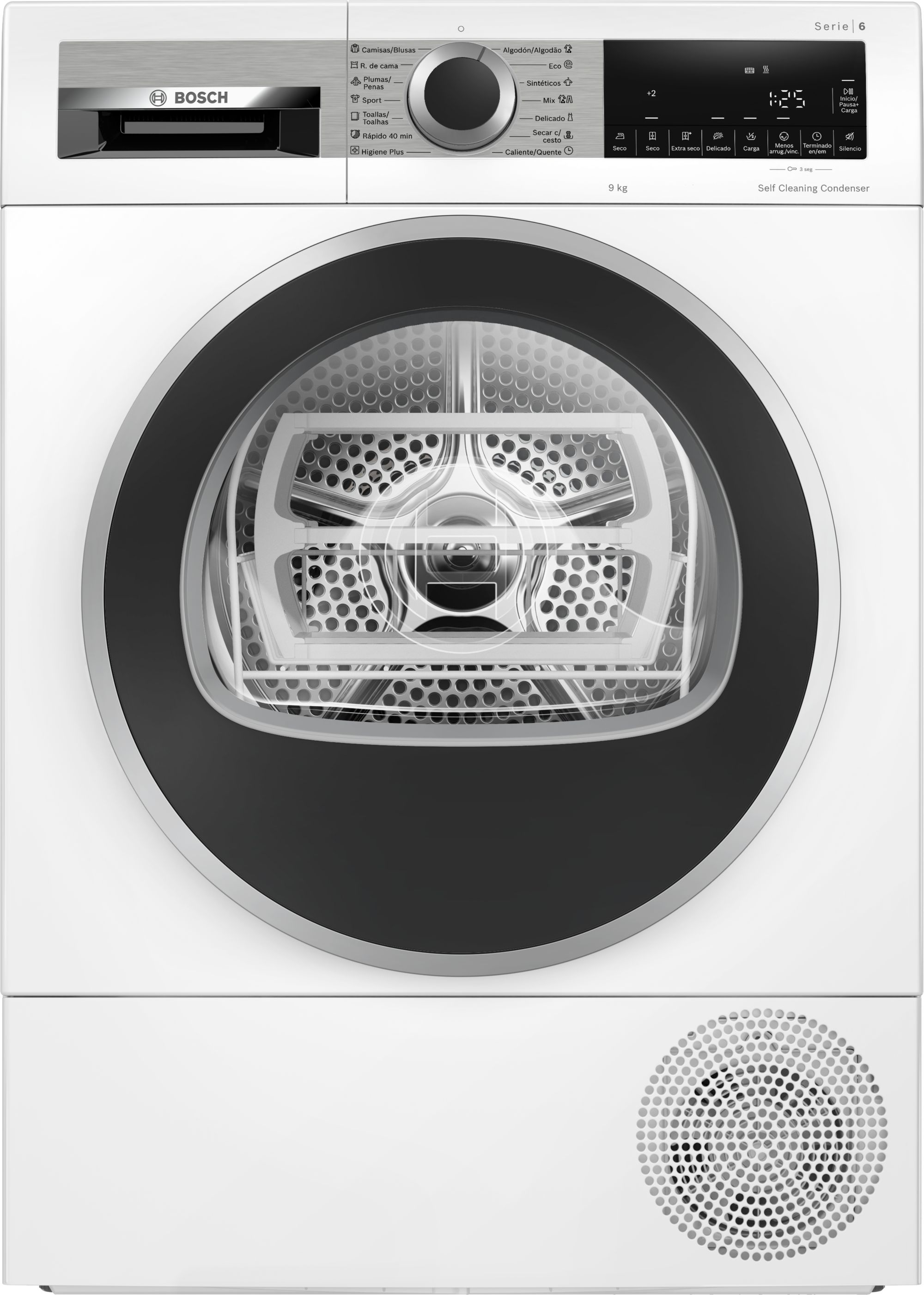 Secadora Bosch Serie 6 9 kg WQG245D1ES