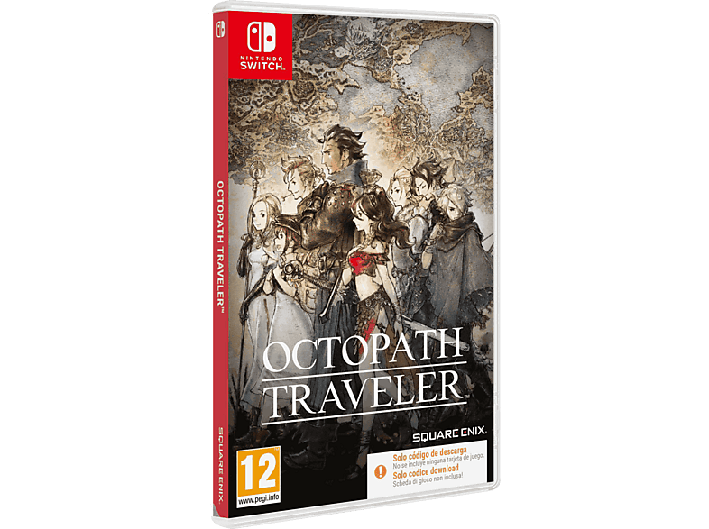 Nintendo Switch - Octopath Traveler (Código de descarga) Nintendo Switch - Octopath Traveler (Código de descarga)