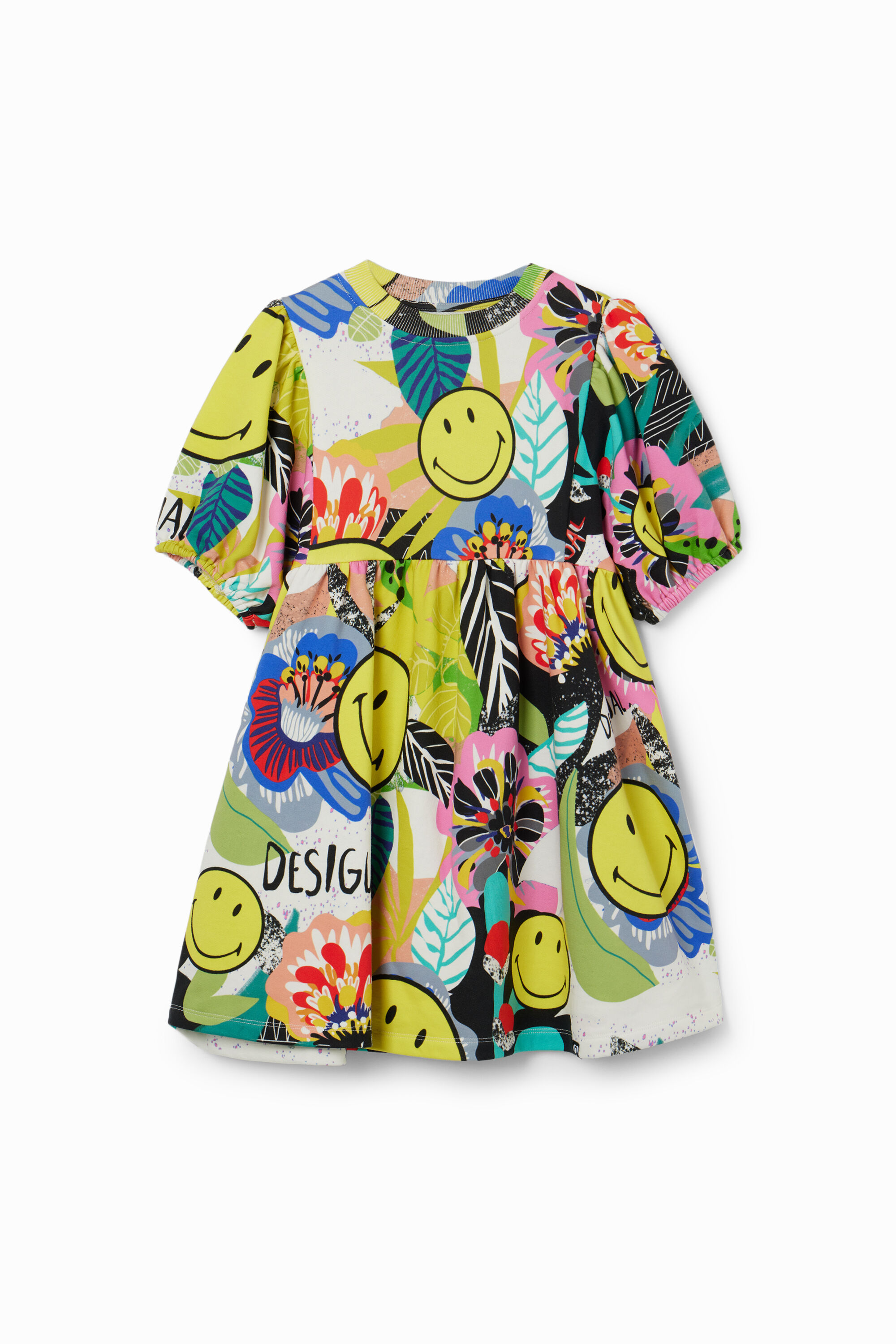 Vestido de felpa Desigual Smiley Originals
