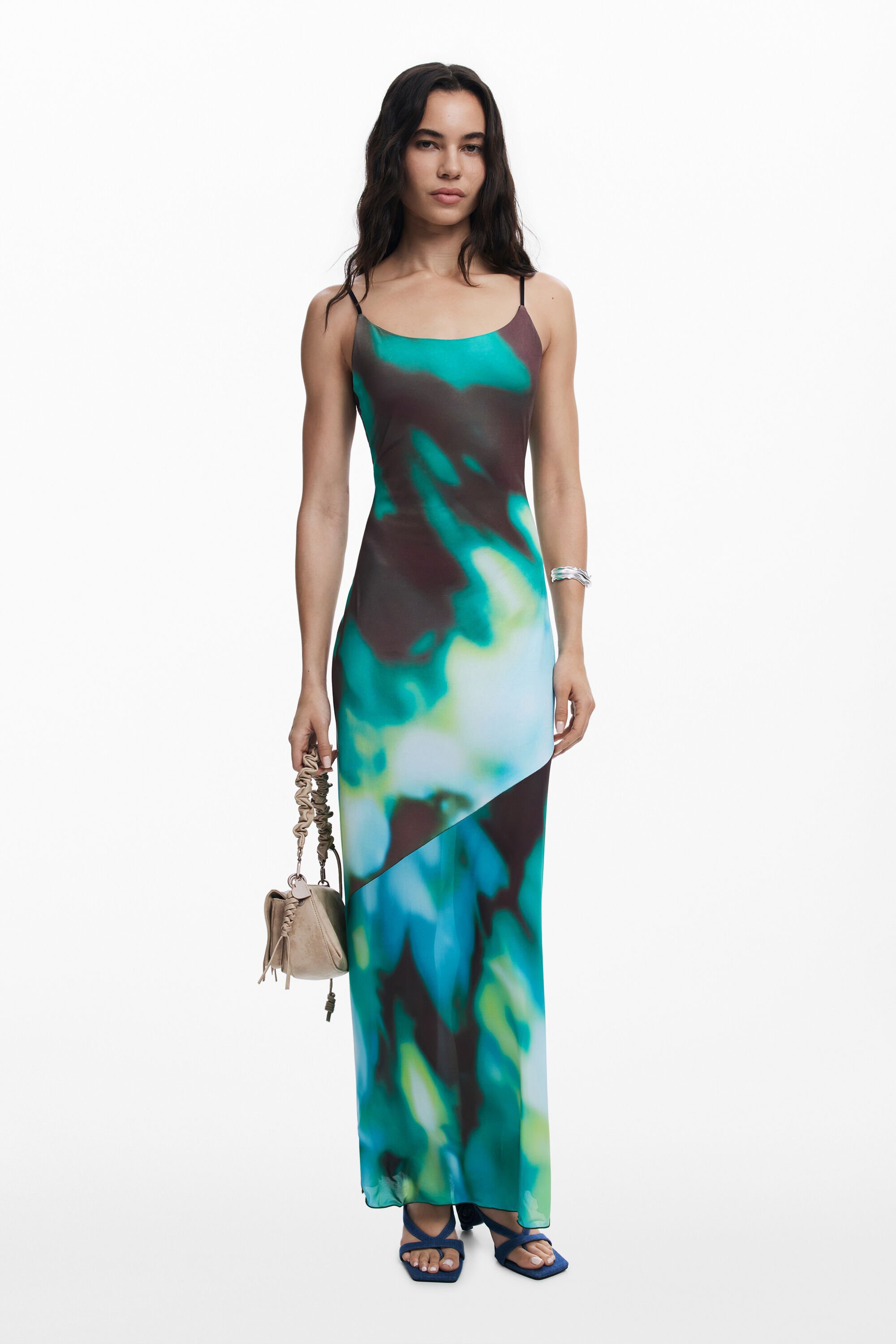 Vestido Tirantes Tie-Dye Desigual
