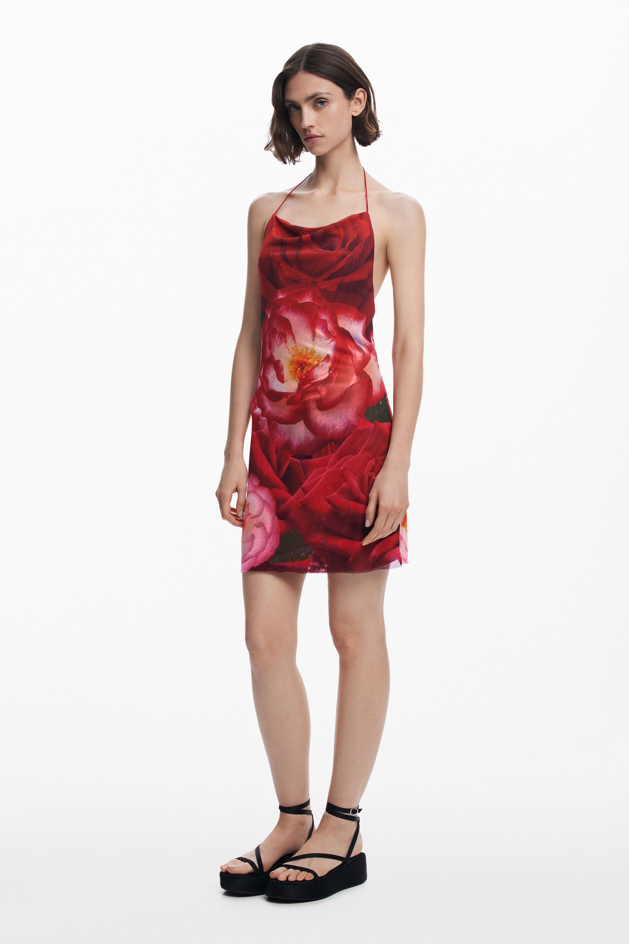 Desigual Vestido mini flores Tyler McGillivary