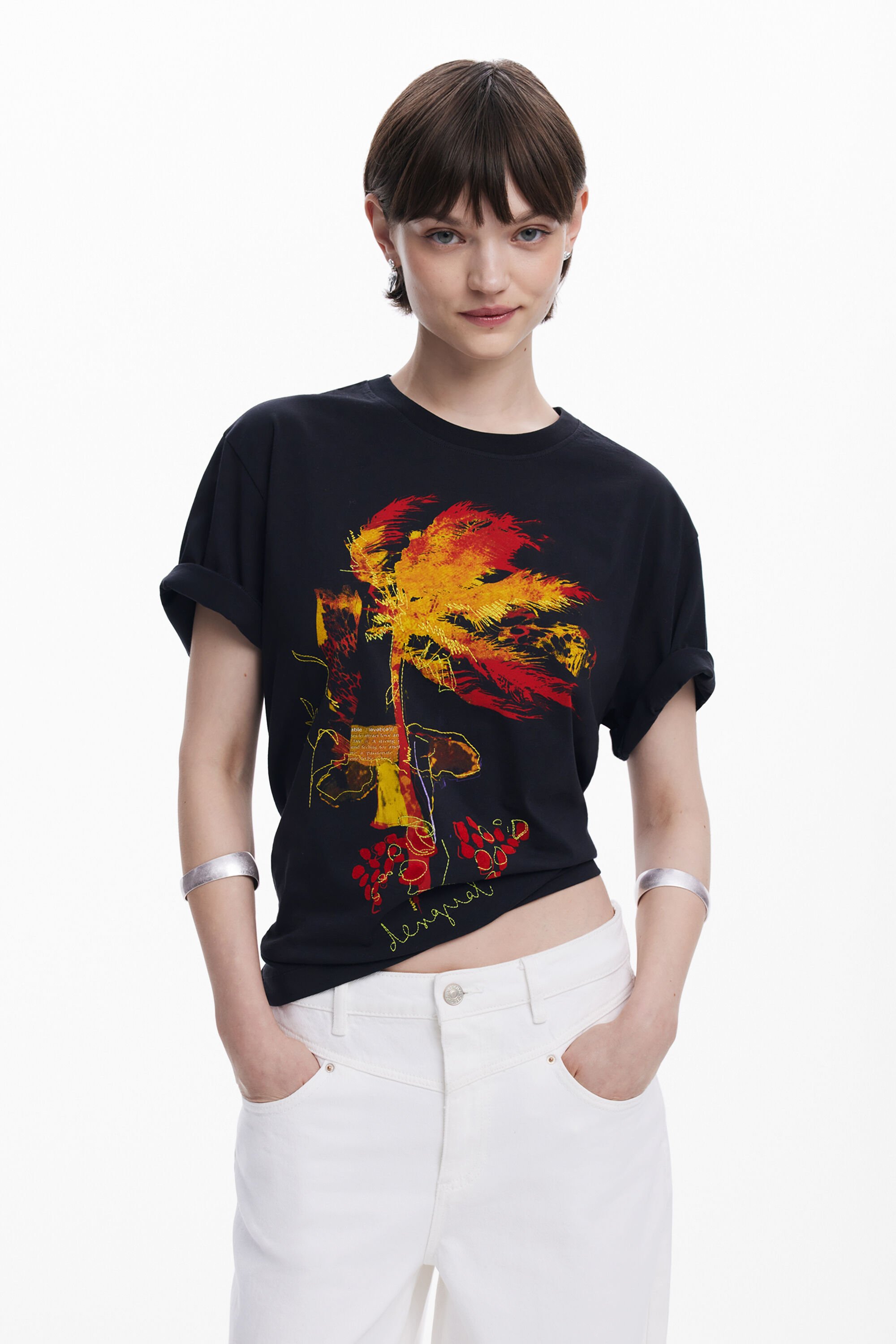 Desigual Camiseta Palmera