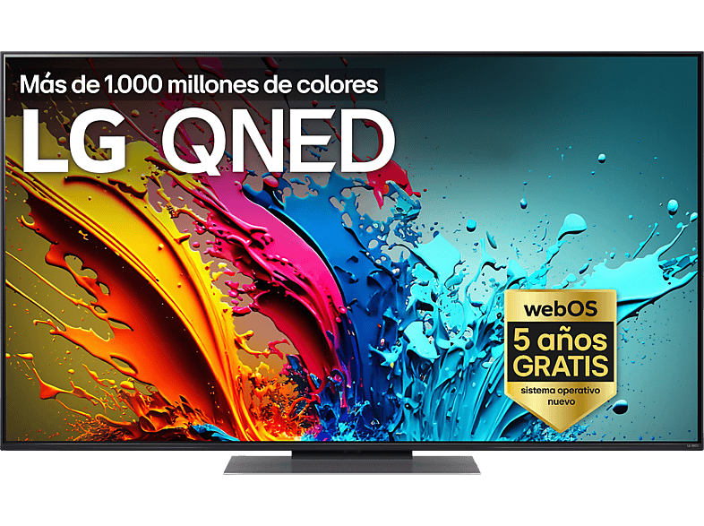 TV QNED LG 55 pulgadas, UHD 4K con Procesador Inteligente 4K α8