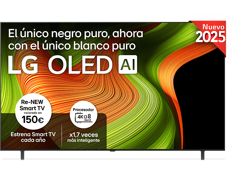 Televisor LG OLED 77" 4K con Procesador α8 AI Gen2