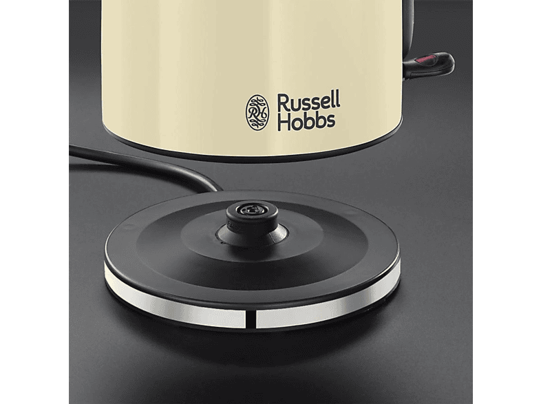 Hervidor de agua Russell Hobbs Classic Cream Colours Plus+, 2400W, 1.7 L