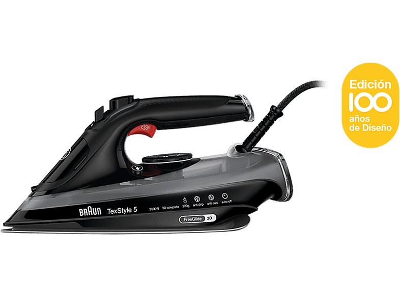 Plancha de vapor Braun TexStyle 5 SI5088BK Plancha de vapor Braun TexStyle 5 SI5088BK