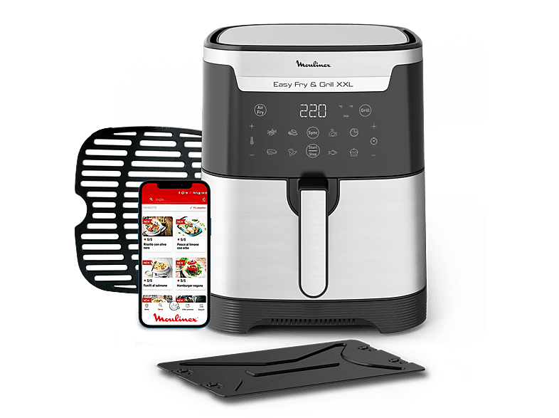 Freidora de Aire Moulinex Easy Fry & Grill XXL EZ801D 6.5 L