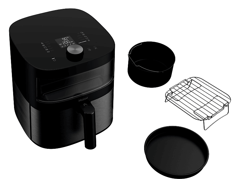 Freidora de aire Haier I-Master Series 5 HAF5TWA3 con 7 L de capacidad y 2000 W
