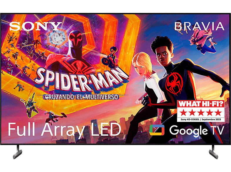 TV LED Sony BRAVIA 55X85L 4K HDR Smart