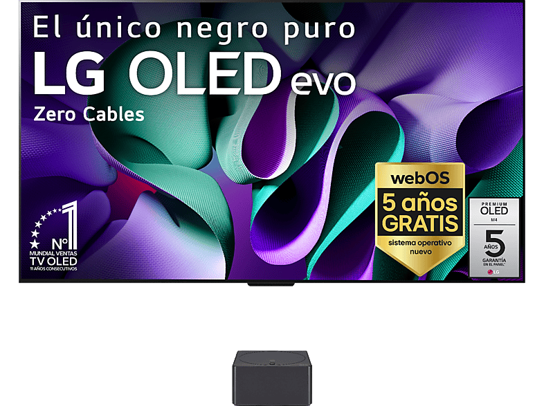 Televisor OLED 77" LG OLED77M49LA M4 Inalámbrico con Smart TV, Procesador α11