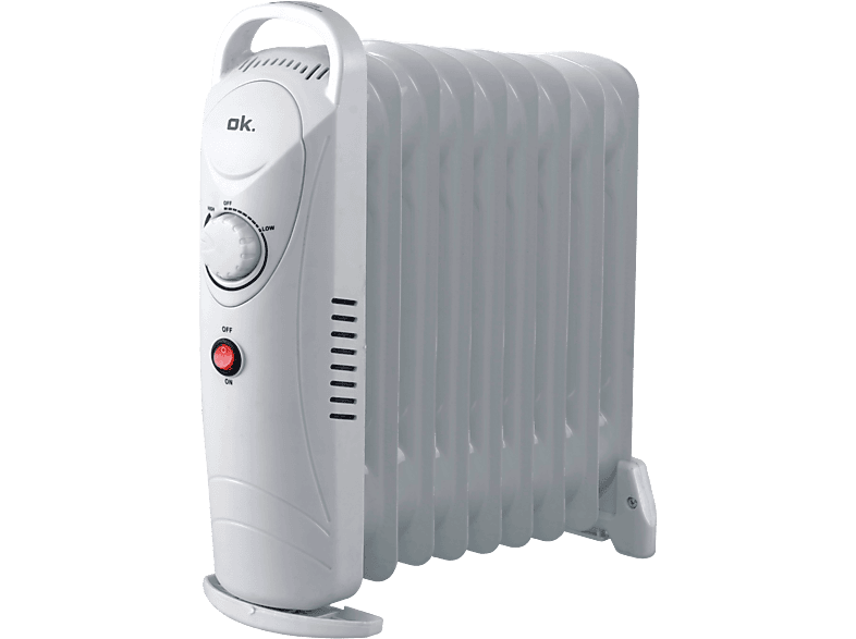 Radiador ORO 711024 ES, 1000W, 9 elementos, Termostato regulable