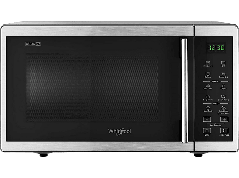 Microondas con grill Whirlpool MWP 253 SX 25L Inox