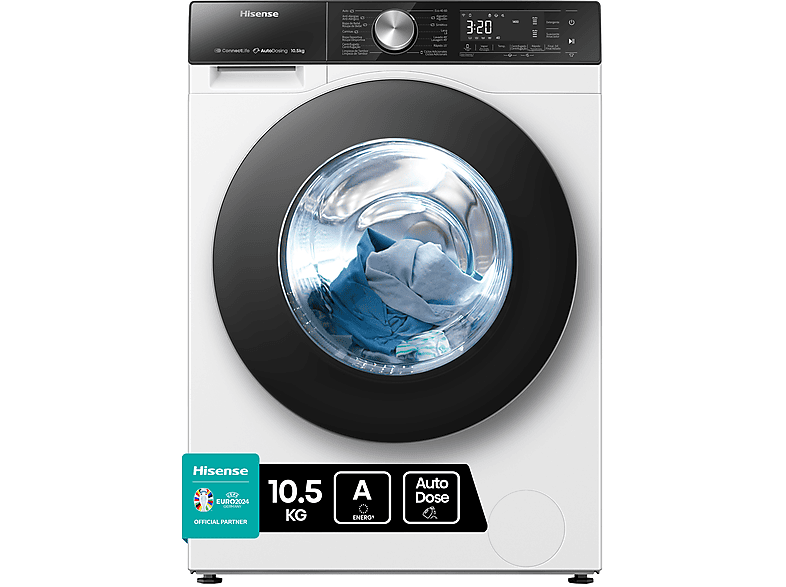 Lavadora Hisense WF5S1045BW Carga Frontal 10.5kg