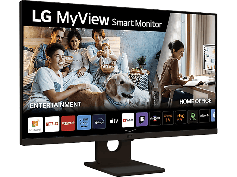 LG 32SR50F-B 32" Full HD Smart TV webOS 23 HDR10