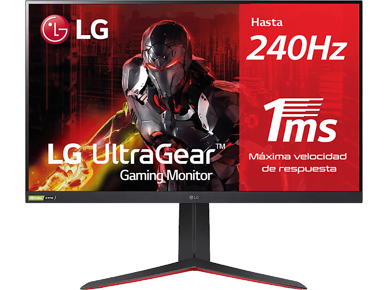 Monitor Gaming LG 32GQ850-B 31.5" QHD 240 Hz