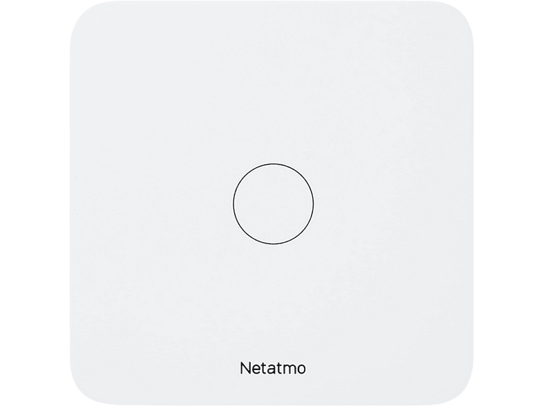 Detector de monóxido de carbono inteligente Netatmo NCO-EC con Bluetooth y WiFi