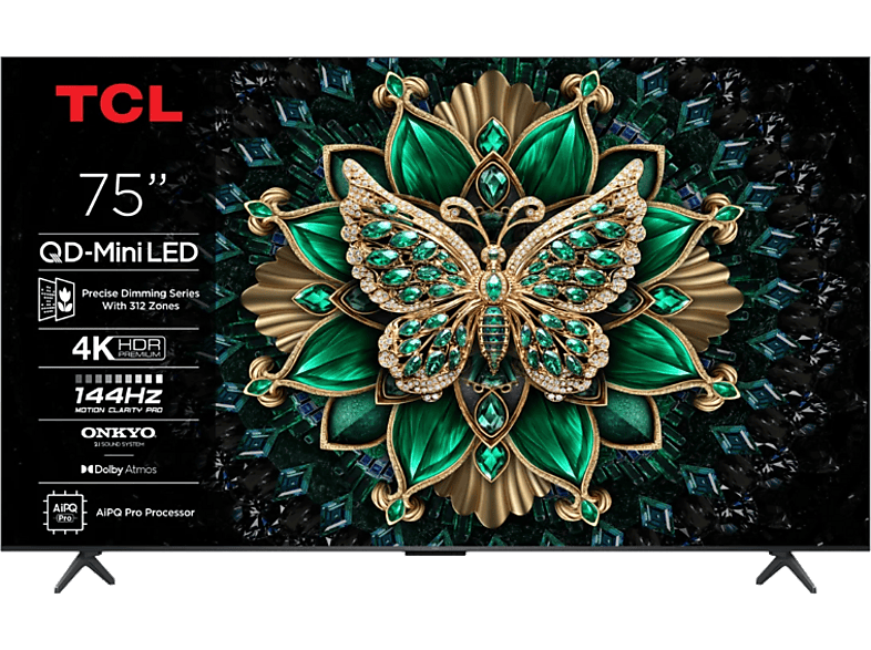 TV Mini LED TCL 75 pulg 4K UHD GoogleTV