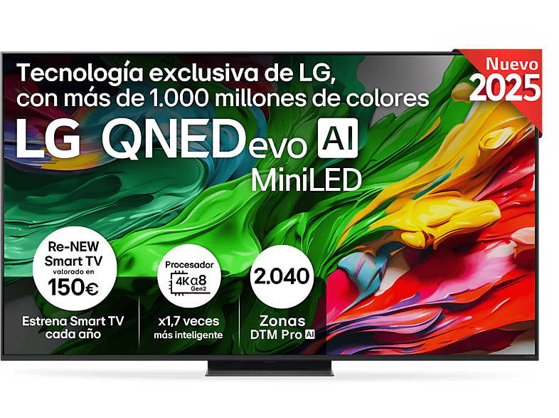 TV QNED LG 65" UHD 4K 65QNED87A6B