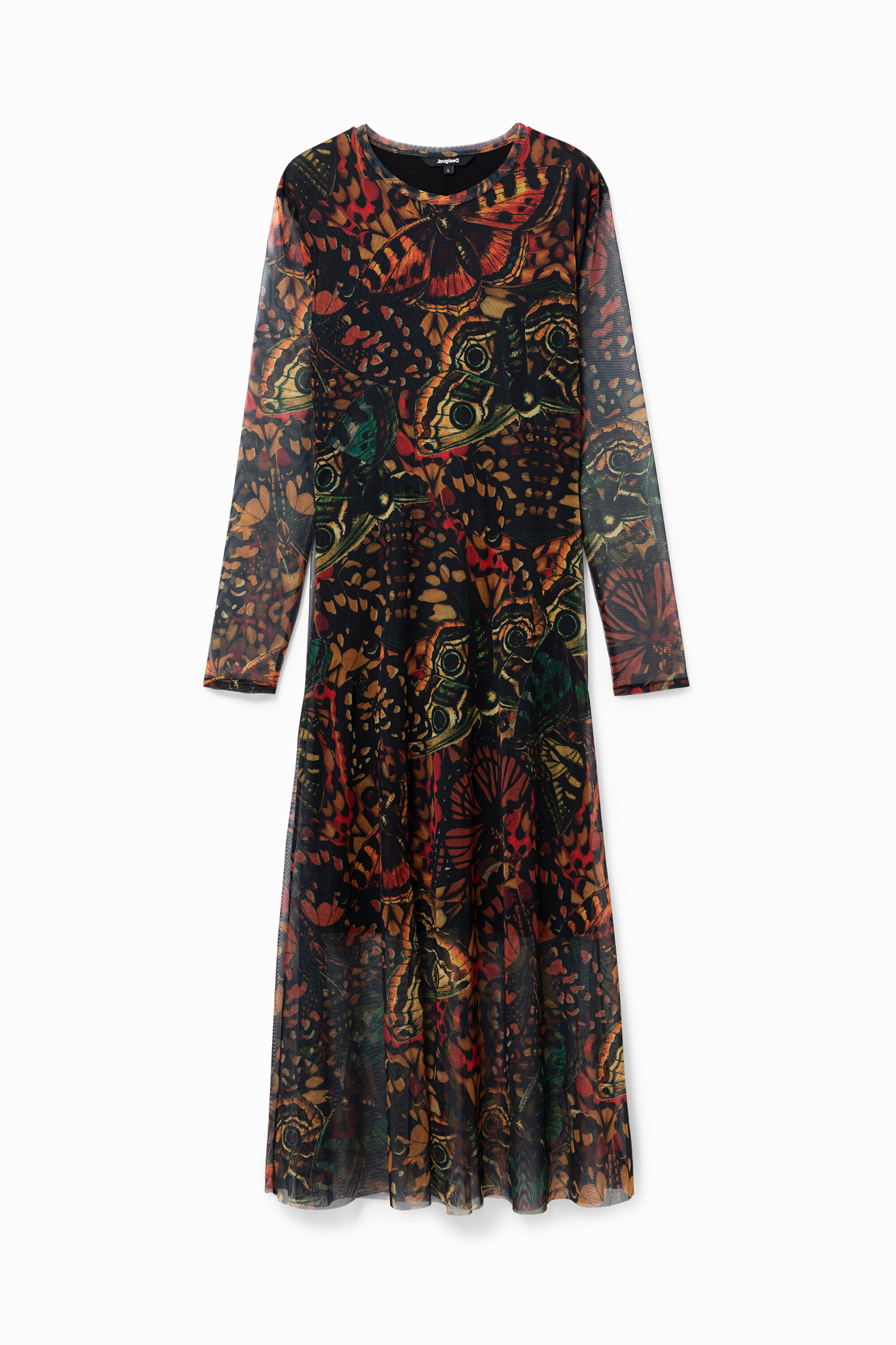 Vestido Desigual Manga Larga