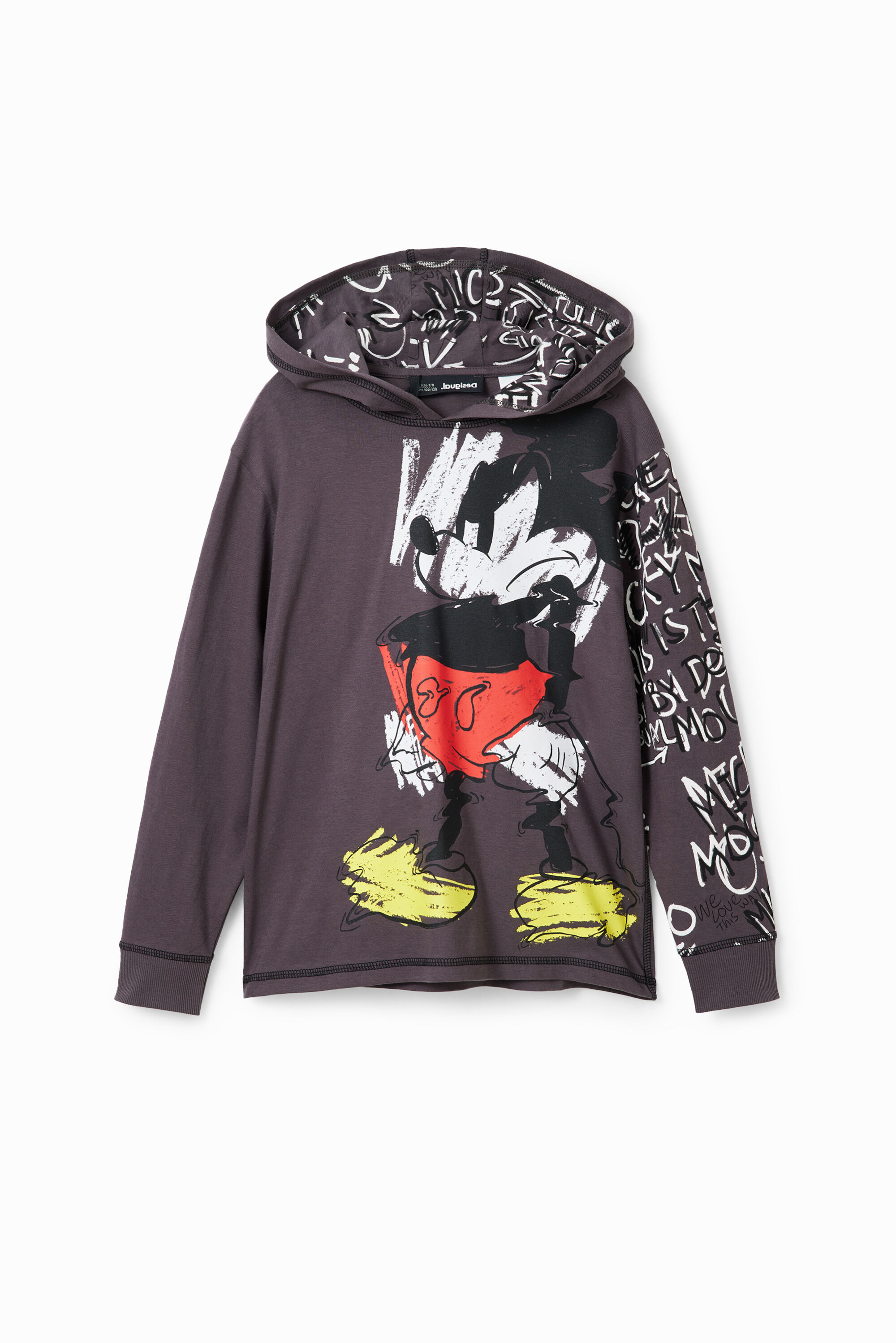 Camiseta con capucha de Mickey Mouse para hombre de Desigual