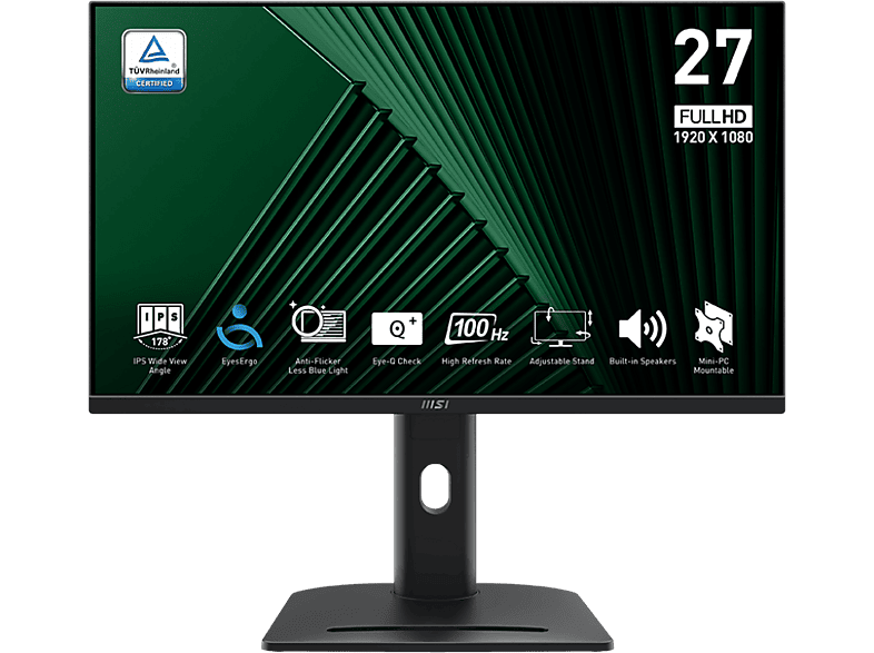 Monitor MSI PRO MP275PG 27" Full-HD 100 Hz