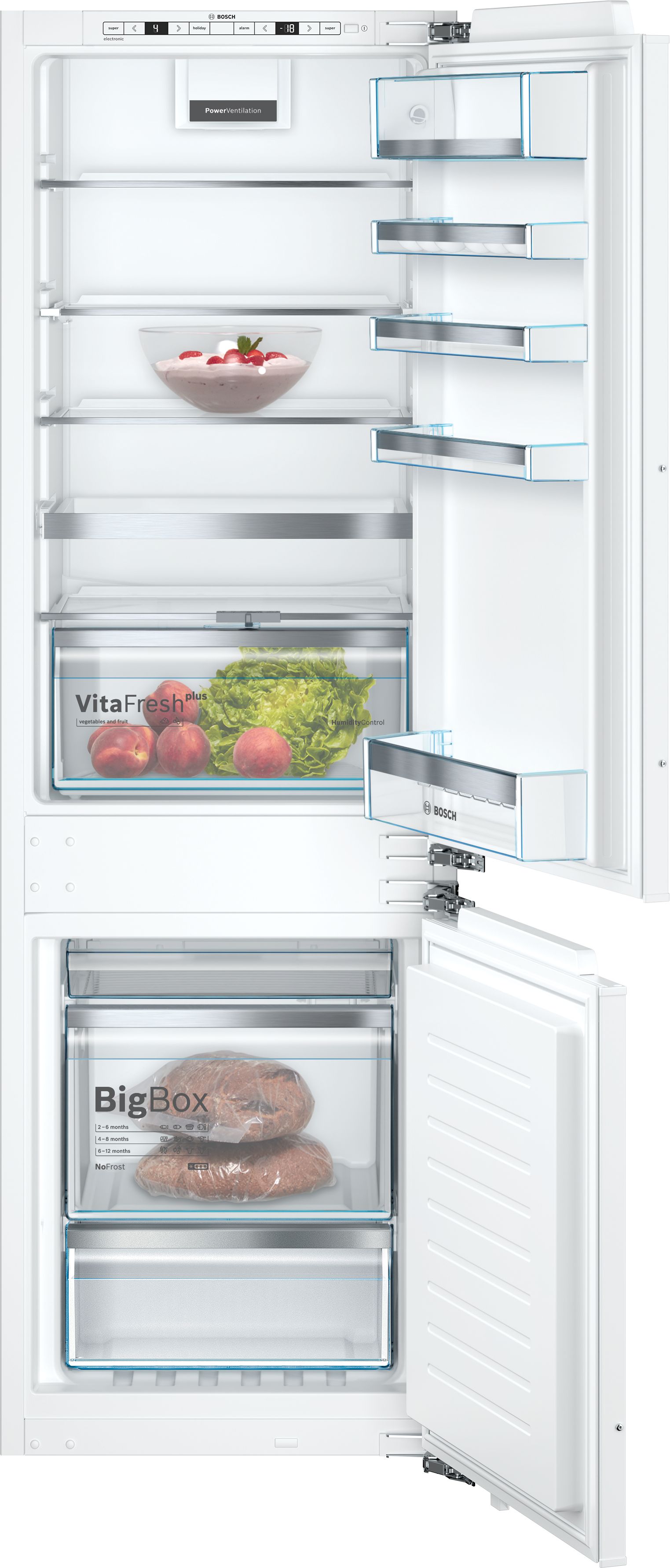 Bosch Serie 6 KIN86AFF0 Frigorífico Combi Integrable