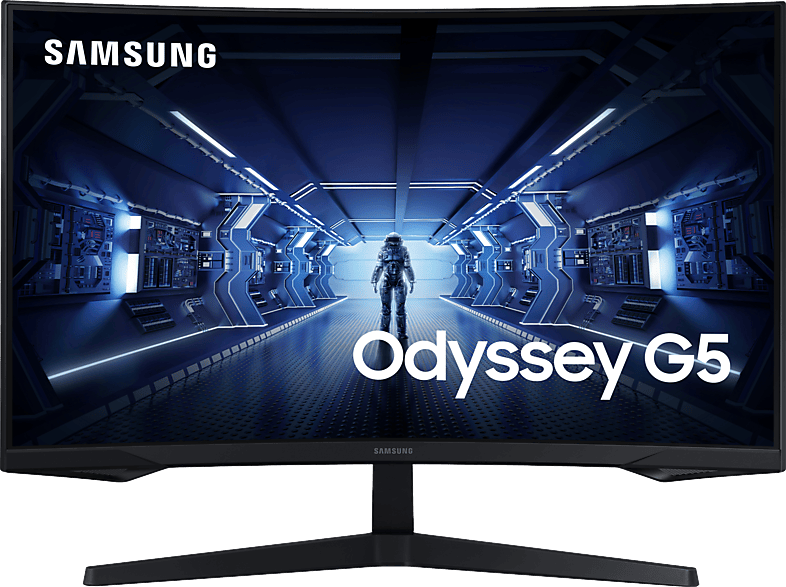 Monitor Gaming Samsung Odyssey G5 LC27G55TQBUXEN de 27"