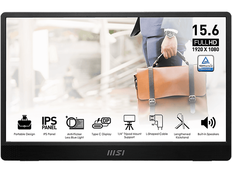 Monitor MSI PRO MP161 E2 15.6" Full-HD