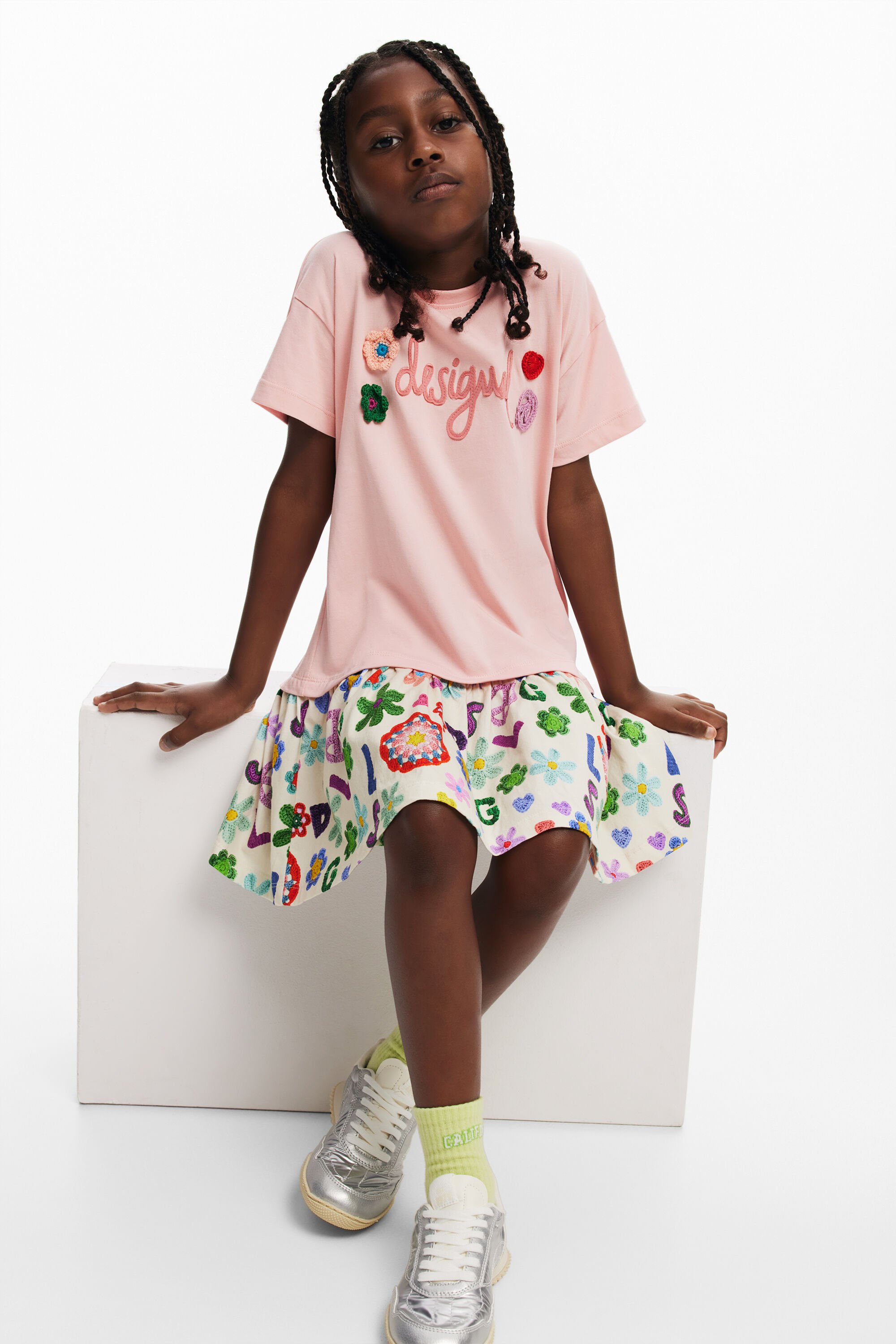 Vestido floral Desigual para mujer