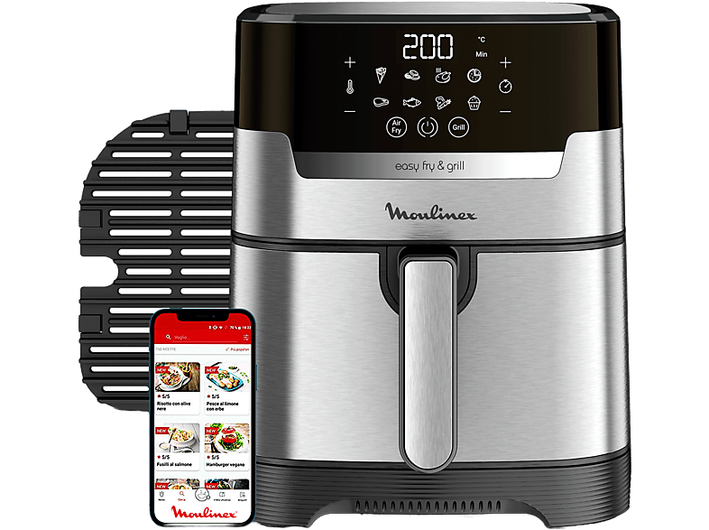 Freidora de aire Moulinex Easy Fry & Grill EZ505D10 4.2L 1550W