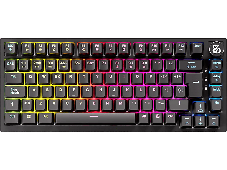 Teclado Gaming Newskill Pyros Pro Hotswap Outemu Red CON Bluetooth
