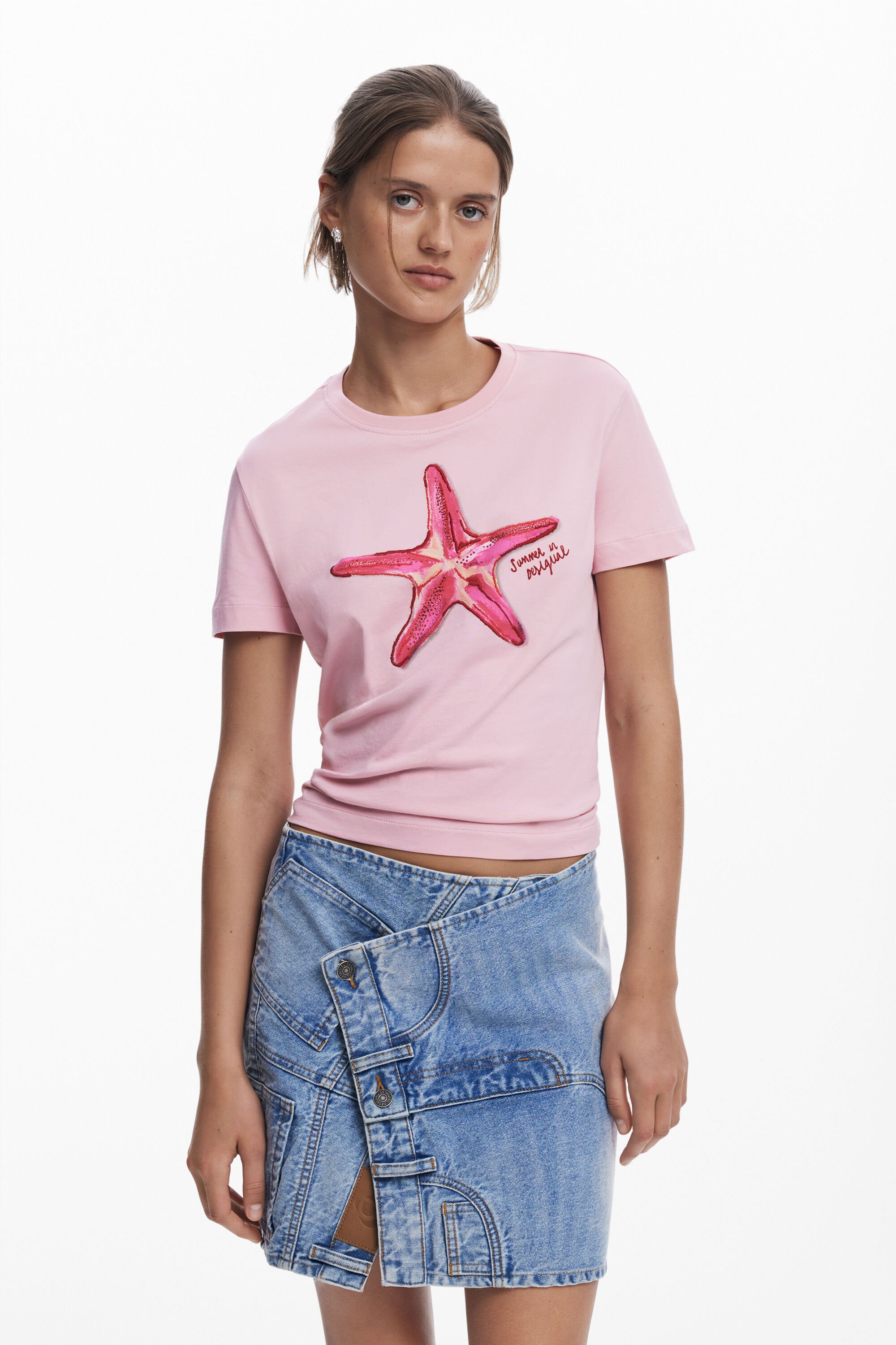 Camiseta "Estrella Mar" de Desigual para Hombre